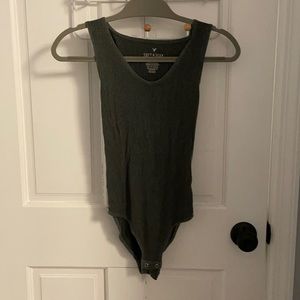 Crisscross back bodysuit